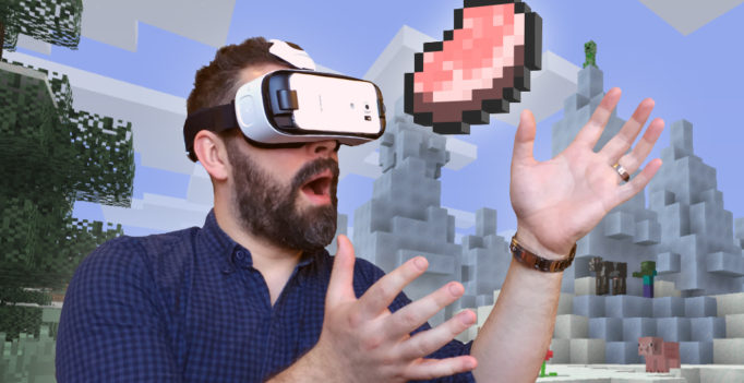 Graphic via Mojang.com Minecraft Gear Vr Edition page