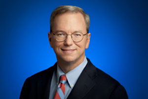 Photo of Eric Schmidt via Google Press Images