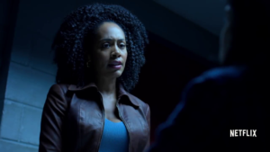 Misty Knight, Jessica Jones - Defenders Trailer